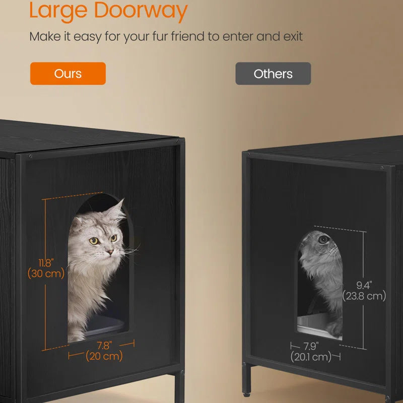 Modern Cat Litter Box Enclosure