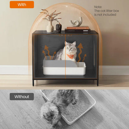 Modern Cat Litter Box Enclosure