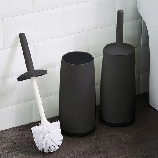 Extra-Long Toilet Brush Set