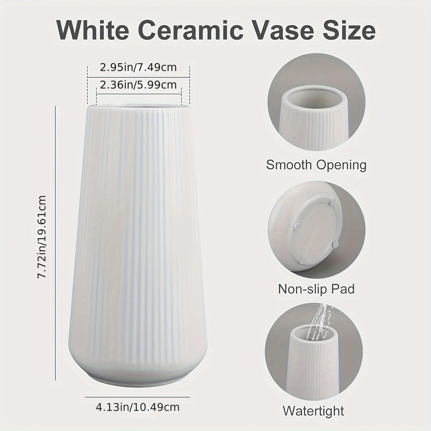 Decorative Ceramic Flower Vase