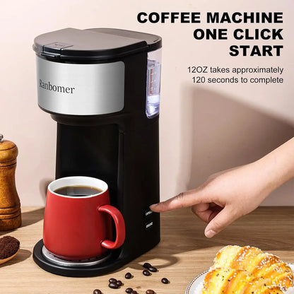 2-in-1 Single Serve Coffee Maker